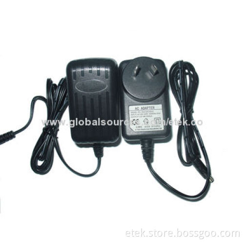 18W 24V/3.0A Output Adapter with 90-264V Input for SMPS, PDA, Cameras, Portable Electrical Products